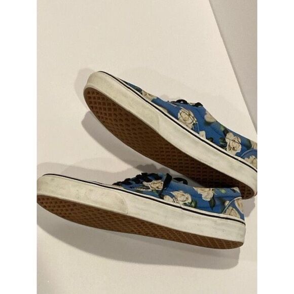 VANS Era Romantic Floral Shoes Sneakers Lapis Blue Women’s Sz 11.5, Men’s Sz 10 - Picture 3 of 14